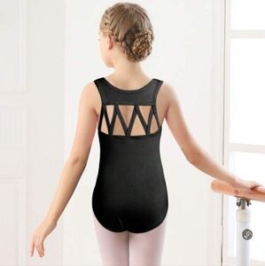 Classic Kid's Black Leotard Size 9Y